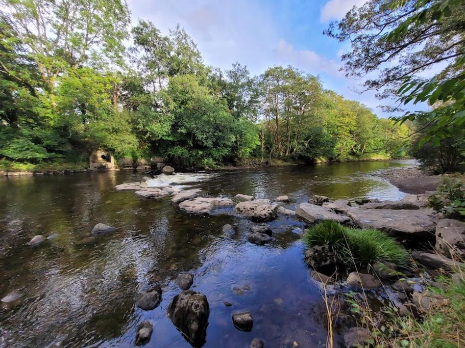 Riverside Bungalow - Direct River Access! Ystradgynlais Екстер'єр фото